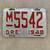 1952 AZ Motorcycle Plate 6 thumbnail