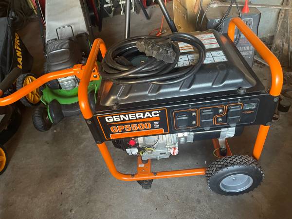 Generator with Power Cord 1