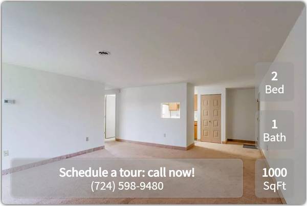 $827 / 2br - 1000ft2 - Comfortable 2 bed, 1 bath for an amazing price! Stop by today! (Indiana)63977272412674121