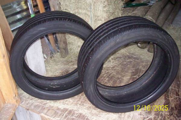 Two 19 inch Performace Tires 1