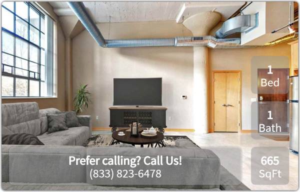 $1,462 / 1br - 665ft2 - Work and live in our spacious and trendy lofts. 665 Sq Ft! (Minneapolis - Uptown)64003957917571120