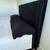 Eastern King Black Velvet Headboard & Platform 2 thumbnail