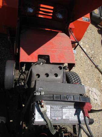 Areins GT14 lawn tractor & two stage 48cut snowblower attm. OBO - $57563470460623617124