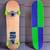 1990s NOS Blank Complete Skateboard 7.67" X 31.25" - DGK Trucks - Hazard Wheels 1 thumbnail