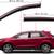Car Window Visor Set for 2015-2024 Ford Edge 2 thumbnail