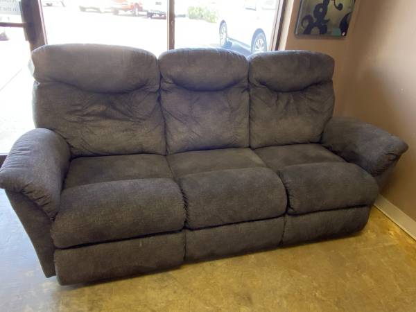 Gray Recliner Sofa 1