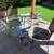 Indoor - Outdoor Glasstop Table & Chairs 1 thumbnail