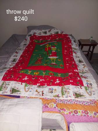 Hand quilted quilt 1