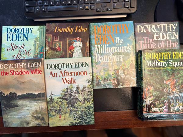 7 Dorothy Eden Hardcover books 1