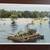 WWI Pine Camp NY Army Armored Vehicles Crossing Black River Postcard 1 thumbnail