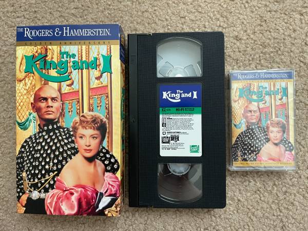 Rodgers & Hammerstein's The King and I VHS Tape and Cassette 1