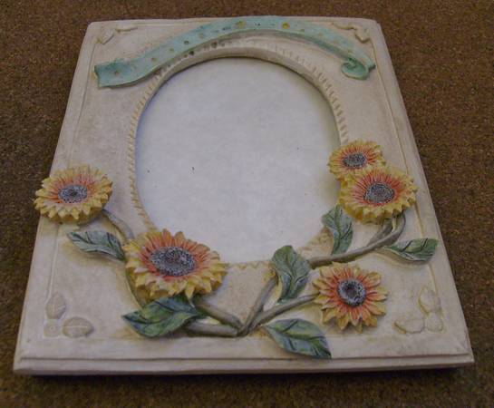 Sunflower Ceramic Picture Frame 1