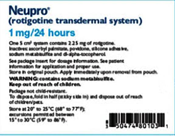 NEUPRO (sistema transdérmico de rotigotina 1 mg/24 horas) - $200 (West Hollywood)63471347327747121