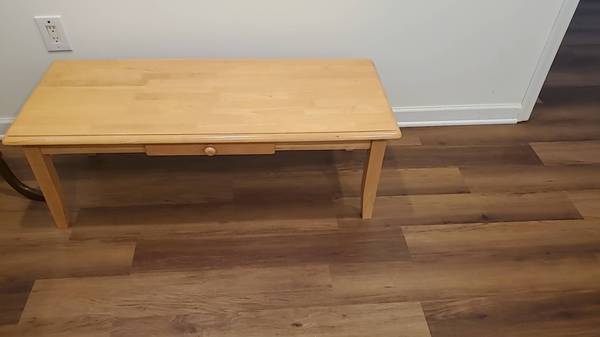 Wood coffee table 1