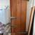Antique meat locker door, Minkotta 55 lb thrust Coleman crawdad boat 2 thumbnail