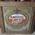 1970's Amstel Light Beer Gold Foil Faux Wood Frame Bar Mirror 2 thumbnail
