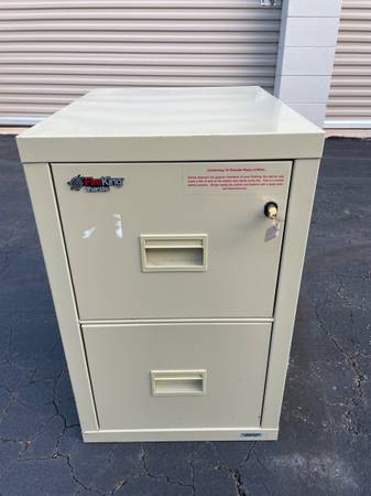 FireKing Turtle 2-Drawer Fireproof File Cabinet 1