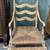 Set of Rattan/Wicker & Wood Chair and Ottoman Set 4 thumbnail
