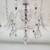Vintage 30" Georgian Style 8 Arm Chandelier Tested Working 5 thumbnail