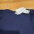 New Navy Blue Puff Long Sleeve Shirt - Women's Size Small 2 thumbnail