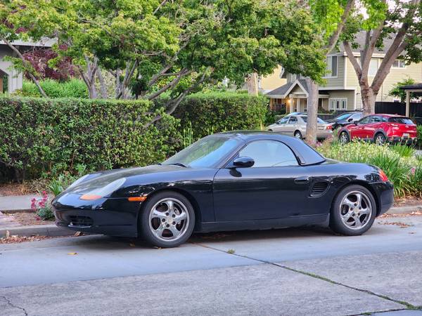 1998 Porsche Boxster 986 Convertible Manual with Hardtop & Svc History - $9,000 (palo alto)63499217990017124