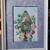 Framed Watercolor Painting of a Birdhouse. California Artist 1 thumbnail