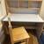 Lakeshore Kids Desk Classic Birch Space-Saver Writing Center and Chair 4 thumbnail