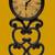 NWOT Vtg Chateau Joullian Pontet Freres Metal Standing Table Clock 3 thumbnail