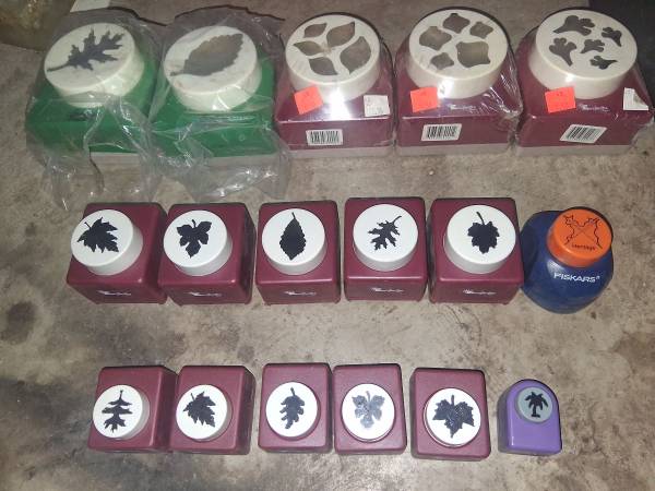 Assorted craft punchers 1