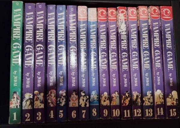 Vampire Game English Manga Volumes 1-15 1