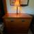 Mission Style Solid Oak Lateral File Cabinet Locking Top Drawer 4 thumbnail