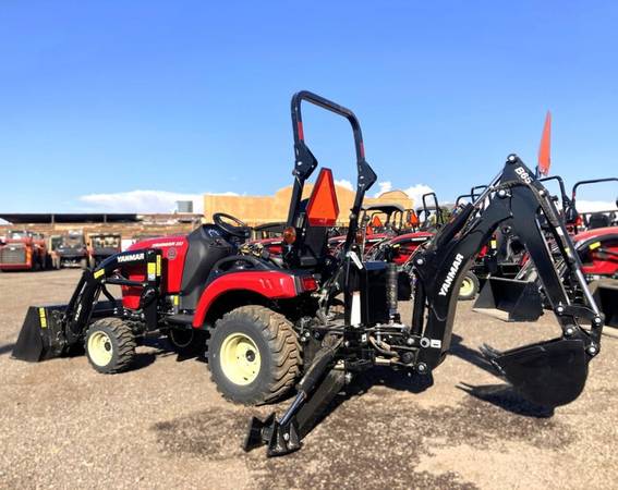 2026 Yanmar SA223-TLB Tractor With Heavy Duty LOADER BACKHOE 1