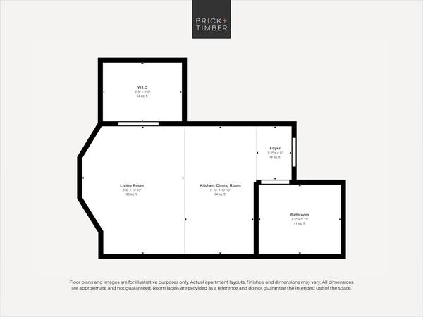 $1,745 / 381ft2 - Estudio acogedor en ubicación privilegiada. Unidad #01 (tenderloin)63686121211267124