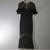 Marchesa Notte dress women's size 0 black tan maxi lace 2 thumbnail