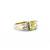 Exquisite Yellow Diamond Engagement Ring in 14k Yellow Gold 4 thumbnail