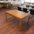 Refinished Vintage Mid Table Century Danish Teak Dining Table 12 thumbnail