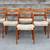 Designer MCM Mid Century Teak Extension Dining Table and Chairs 22 thumbnail