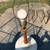 Fantastic Mid Century teak / plaster lamp B5 13 thumbnail