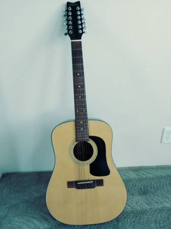 Washburn Acoustic 12 string 1