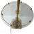 Vintage Stiffel Brass Floor Lamp with Glass Table Top 6 thumbnail