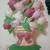 Vintage Cast Iron Door Stop Lot - Rooster, Santa Claus & Flower Basket 4 thumbnail