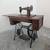 'Singer' Sewing Machine and 'The Free' Treadle Base Only 3 thumbnail
