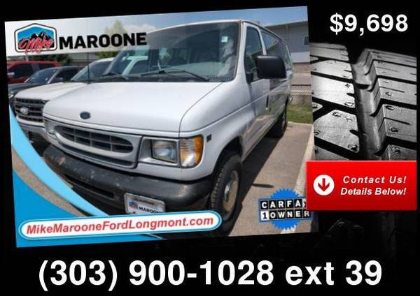 2001 Ford Econoline Wagon - $9,698 (Longmont, CO)63612608774147120