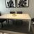White base table with painted tan top 1 thumbnail
