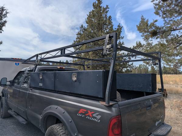 Ladder Rack & Pro Tech Side Boxes 1