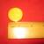 29 Vintage Bakelite Marbleized Game Chips -Red and Yellow 2 thumbnail