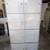 Medical file cabinet, open shelving, sliding doors, stack of 4 units 2 thumbnail