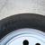PAINTED 5 LUG TRAILER WHEEL AND TIRE ST205/75R15 6 thumbnail