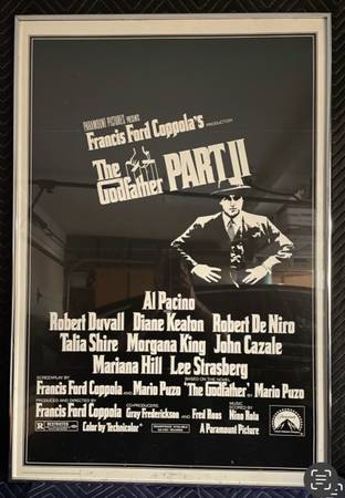 The Godfather Part II One Sheet Movie Poster 1