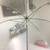 Vintage 1960's/1970's Clear Transparent Bubble Umbrella w/Black Trim 5 thumbnail